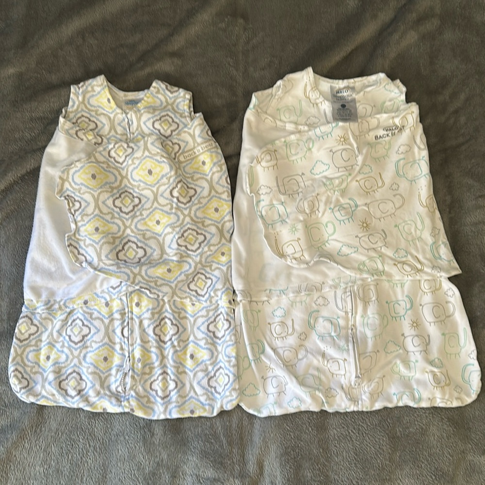 2 Baby Swaddle Sack